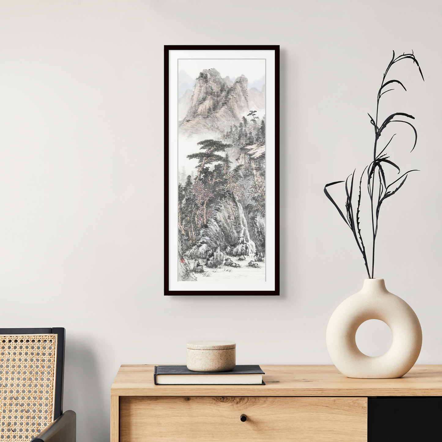 "In the manner of Shi Tao (1642–1707)" - Limited Edition Giclée Print on Bamboo Paper