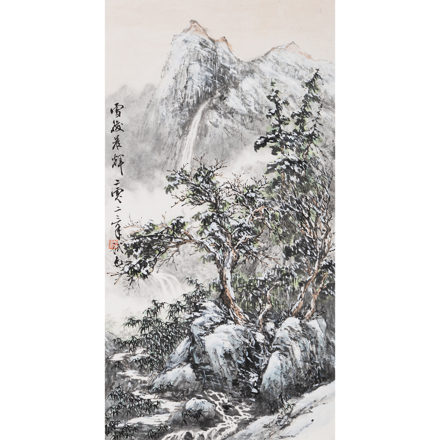 "Morning Glow After Snow" - Limited Edition Giclée Print on Bamboo Paper