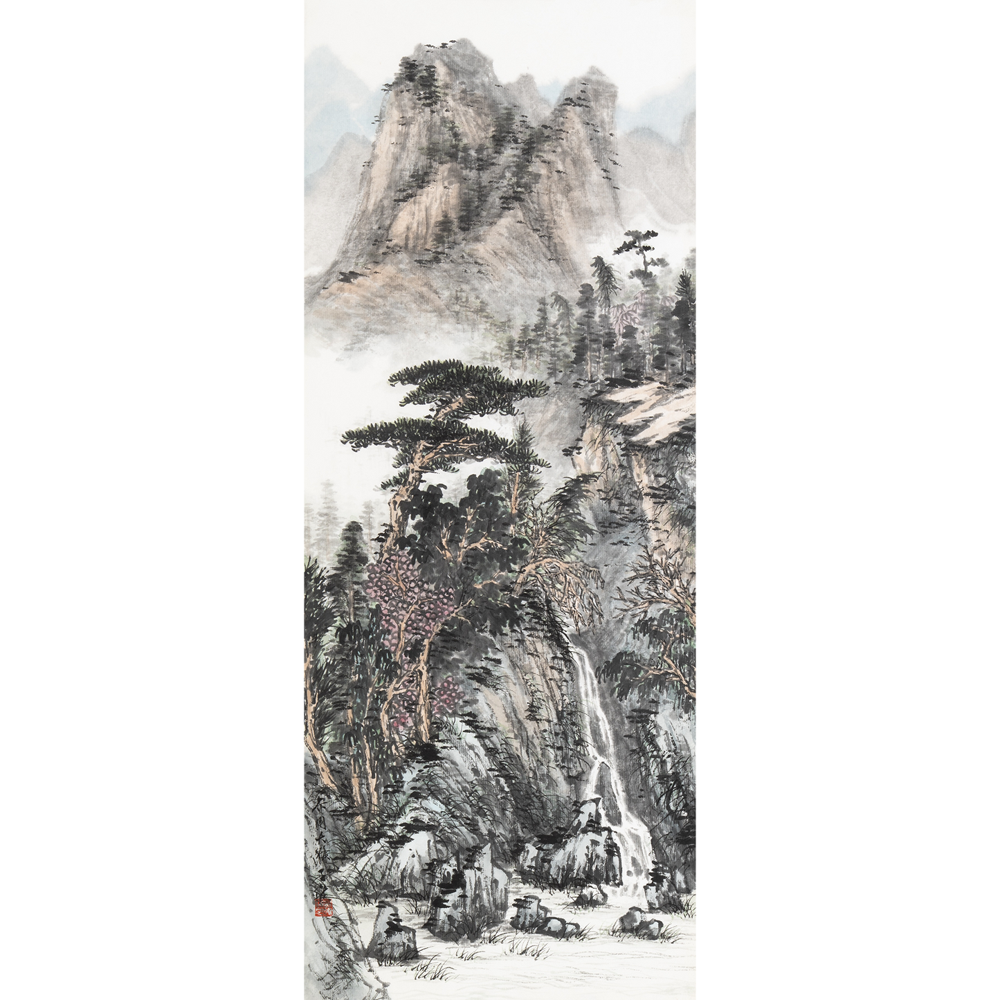 "In the manner of Shi Tao (1642–1707)" - Limited Edition Giclée Print on Bamboo Paper