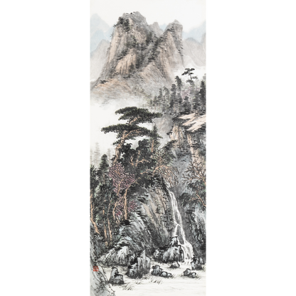 "In the manner of Shi Tao (1642–1707)" - Limited Edition Giclée Print on Bamboo Paper