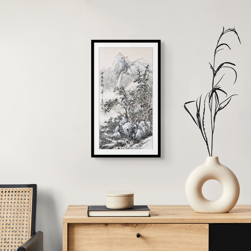 "Morning Glow After Snow" - Limited Edition Giclée Print on Bamboo Paper