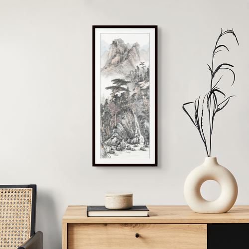 "In the manner of Shi Tao (1642–1707)" - Limited Edition Giclée Print on Bamboo Paper