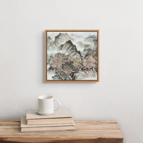 "Study After Wang Meng: Autumn in the Mountains" - Limited Edition Giclée Print on Bamboo Paper